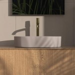 Накладной умывальник Rea Nadia 60 Beige Matt 